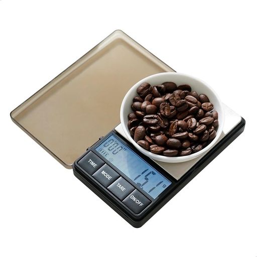 watchgetポケットデジタルスケールコンパクトコーヒースケール携帯タイプはかりスケール小型0.1g-1000g精密0.1g単位蓋付きアウトドアやキャンプ用持ち運び便利計量器卓上はかり取扱説明書…