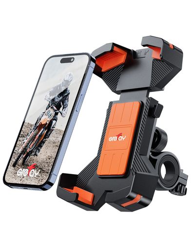 Grefay2023自転車用スマホホルダースタンド簡単取付ロードバイクワンタッチスマートフォンホルダー自転車携帯ホルダー自転車すまほホルダークロスバイク用携帯置...