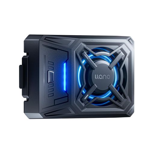 llanoカメラ用冷却ファン【大容量バッテリー400mAh搭載・無刷モーター採用で静音冷却・最長5時間連続使..