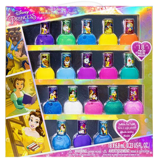 TOWNLEYGIRL ディズニープリンセス【18本セット★はがせるマニキュア 箱入り】 キッズ用ネイル 子供用 美女と野獣 ベル 品 TOWNLEYGIRL ディズニープリンセス【18本セット★はがせるマニキュア 箱入り】 キッズ用ネイル 子供用 美女と野獣 ベル 品