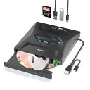 Alxum超高速CD/DVDドライブ外付け-ノートPC/デスクトップP...(2)