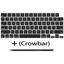 Bfenown交換用キーキャップキーMacBookAirM2M3Retina13.6インチA2681A3113、MacBookPro1416インチM2M3ProA2779A2780A2918A2992