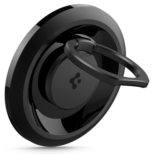 SpigenO-MagRing(MagFit)磁気電話ホルダーグリップMagSafe用(iPhone16ProMax16Pro16Plus1615141312シリーズ)-ブラック SpigenO-MagRing(MagFit)磁気電話ホルダーグリップMagSafe用(iPhone16ProMax16Pro16Plus1615141312シリーズ)-ブラック