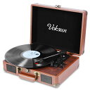 VOKSUN R[hv[[ USB֘^\ RCA/USB/AUX/Cz|[g Xs[J[ BLUETOOTH5.0Ή (j1{) gfUC nht 33/45/78]Ή { 12ۏ uE