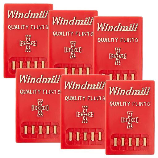 WINDMILL(ウィンドミル)フリント着火石ライター用6シートセット純正品