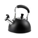 【BLKP】パール金属広口笛吹ケットルやかん1.6L限定ブラックステンレス製BLKP黒AZ-5014(3)