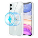 LipvinaiPhone12Mini/13MiniケースMagsafe対応米軍MIL規格クリア耐衝撃透明ヤレス充電対応スマホケース5.4インチ対応(白)