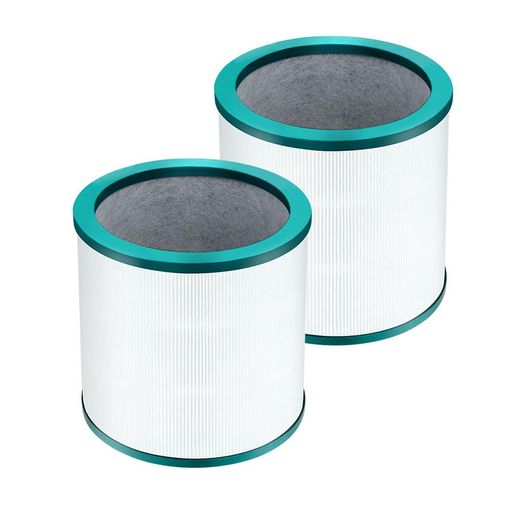 ダイソン用互換品空気清浄機TP03TP02TP00AM11用フィルター抗菌集じん脱臭一体型空気清浄機能付扇風機用交換フィルター3重ろ過互換品HEPAフィルター2個入り