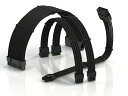 LINKUP-AVA12VHPWRPCIE5.0電源ユニット延長スリーブケーブル|600W16AWG|UL規格認定・スリーブ付きジャケット・成形プラグ|RTX5000RTX4000GPU用の4本セット|