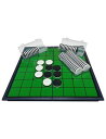 オセロマグネット-テーブルゲーム磁石を備えた両面折りたたみボード付き白黒棋-折りたたみ収納可能でプレゼントにもぴったり-ぶつかってもズレない-ストレス解消に2人で初心者の子供…