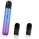 HECCOrelx互換スタータキットRELX4&5互換Forデバイスrelx4&5対応ベイプフレーバーポッドカートリッジPOD加熱式タバコセットVAPE大容量煙管持ち運び【星河-グラデーションブルー】電子タバコセ…