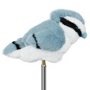 ゴルフカバーブレードパター/ハイブリッド/小マレットパターエラスティック開閉ピンタイプキャラクタークラブヘッドカバーアオガラぬいぐるみタイプ着脱スムーズ癒し単品...