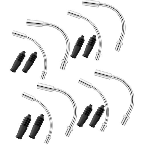 自転車Vブレーキパーツリードパイプブーツ16個セットマウンテンバイクロードバイクケーブルガイドスリーブ付き