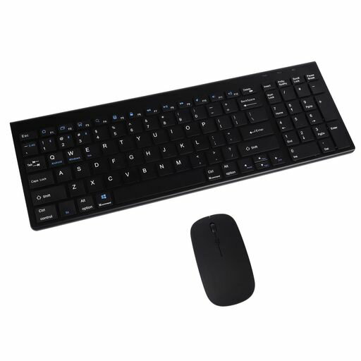 FMLYHOM キーボード マウスセット 無線 フルキーボード ワイヤレス BLUETOOTHキーボード マウス 超薄型 テンキー付き 静音キーボード BLUETOOTH/2.4G接続 4台同時接続可能 充電式 IPADタブレット用 パソコン用