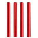 AZARXISテントポール修理アルミポール応急管端栓折れたポールの補修リペア応急修理グッズテントアクセサリー適用ポール径7.9MM‐8.5MM(レッド-4本入り...