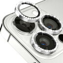IPHONE 16プロ/IPHONE 16プロ マックス用 カメラレンズカバー カメラフィルム チタン合金製 IPHONE 16 PROカメラレンズ保護フィルムガラス キラキラ 耐衝撃 防塵 高透過率 露出オーバー防止 キズ防止 黒縁取り 硬度9H(2)