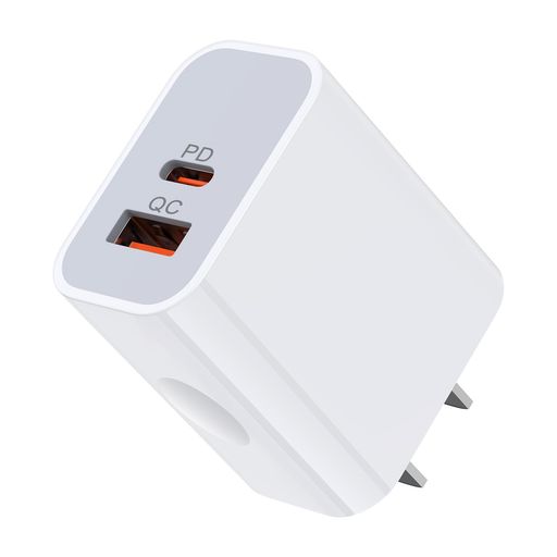 20W USB充電 アダプタ 2ポート タイプC 急速充電 コンセント スマホ充電器IPHONE【PD3.0/QC3.0/PSE認証済】FODLOP USB-C充電器 アイフォン 充電器 FOR IPHONE16/15/14/12/11/8