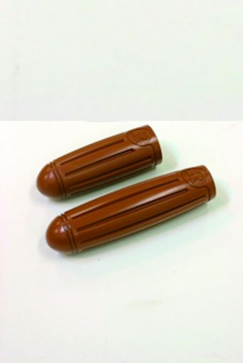 BRIDGESTONE(ブリヂストン)レトロ調グリップ長115mm、短90mmBR(ブラウン)AG019LSP43601700143BR