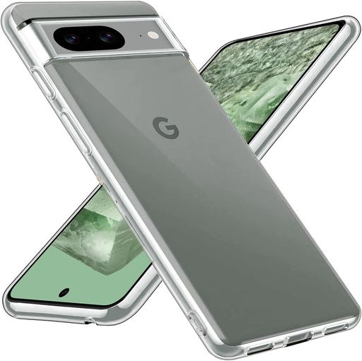 乐天商城 - GooglePixel8ケースクリアピクセル8クリアケース透明TPUソフトPixel8カバー薄型全透明ストラップホール付きレンズ保護柔軟耐衝撃スリムスマホケース