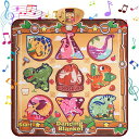 GHDVOP ダンスマット ダンシングマット おもちゃ ゲーム 子供用音楽ダンスマット 無線 音楽プレイマット 電子ピアノマット 自動採点 LED搭載 音量調整...