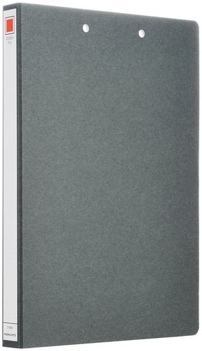 コクヨファイルダブルファイルスプリングA42穴200枚収容グレーフ-220