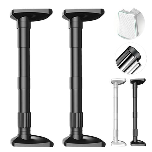 突っ張り棒転倒防止突っ張りポール家具転倒つっぱり棒ステンレスジャッキ式ツッパリ棒強力耐震防災グッ..