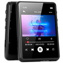 MECHEN64GBMP3プレーヤーBLUETOOTH5.3デジタルオーディオプレーヤー超軽量ミニ音楽プレーヤー128GBまで拡張可能スピーカー内蔵2.4インチタッチスクリーンFMラジオ・録音・電子ブック・動画・写…(2)