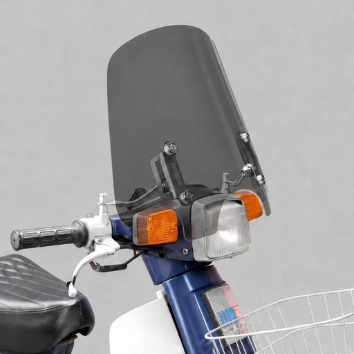 HI-LINE バイク用 ウインドスクリーン スーパーカブC50/C90/C70 スーパーカブ110/C...