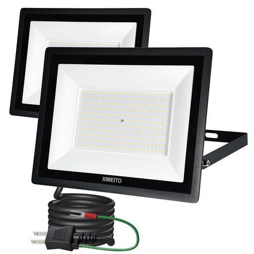 XIMEITO LED投光器 200W 昼光色 6500K 23000LM IP66防水 120°広角 ワークライト 作...