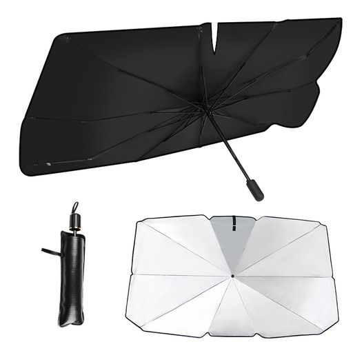 自動車用日焼け止め傘フロントガラス日除けカバー折りたたみ式自動車用サンバイザー自動車用品遮光断熱..