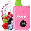 ECENK電子タバコ使い捨てVAPE18000回吸引可能ベイプシーシャ10風味爆煙充電式大容量LEDディスプレイ搭載持ち運び水蒸気タバコ禁煙サポートニコチンなし...