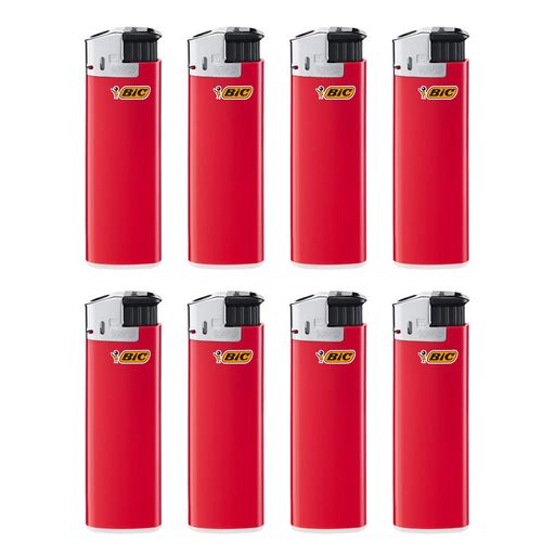BICジャパン ビック(BIC) ライター J38 電子式 使い捨て レッド 8本セット J38E-RED8Pのサムネイル