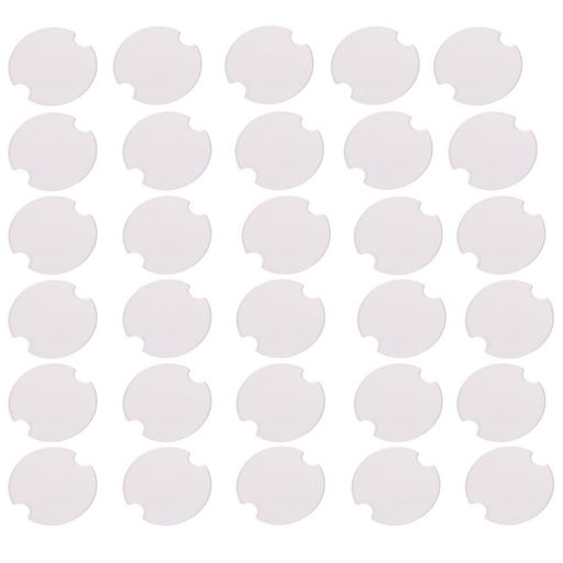 ディスプレイ用プラスチック製ソフト透明3.8CM指輪スタンド200個セットリング収納展示コレクション店舗