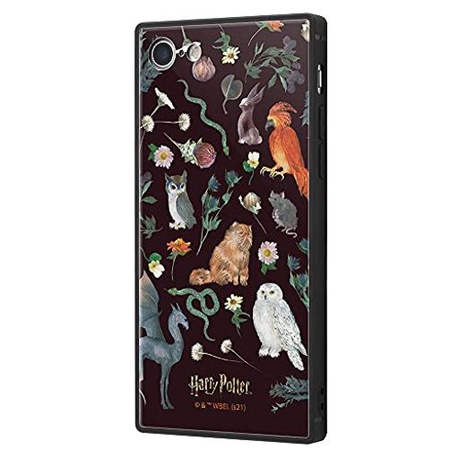 イングレムiPhoneSE(第3世代)用/iPhoneSE(第2世代)用/8用/7用ケース耐衝撃カバーKAKUハリー・ポッター魔法動物