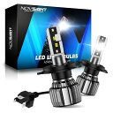 NOVSIGHTledヘッドライトH4ledバルブ車検対応13000LM60WDC9V-32V車対応6500K爆光超高輝度車/バイク用フォグランプIP682個セ...
