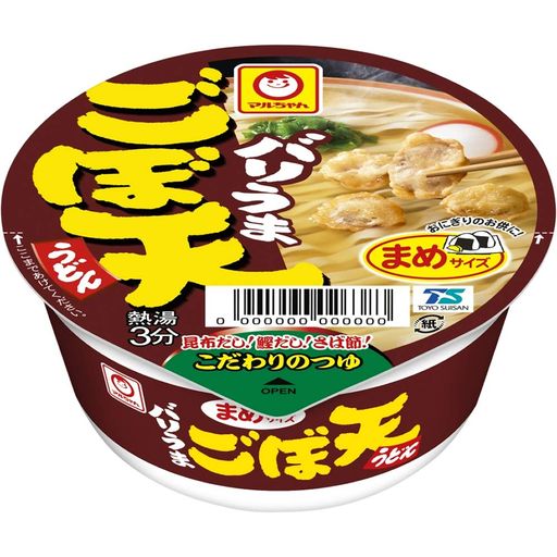 マルちゃんバリうままめごぼ天うどん40G×12個