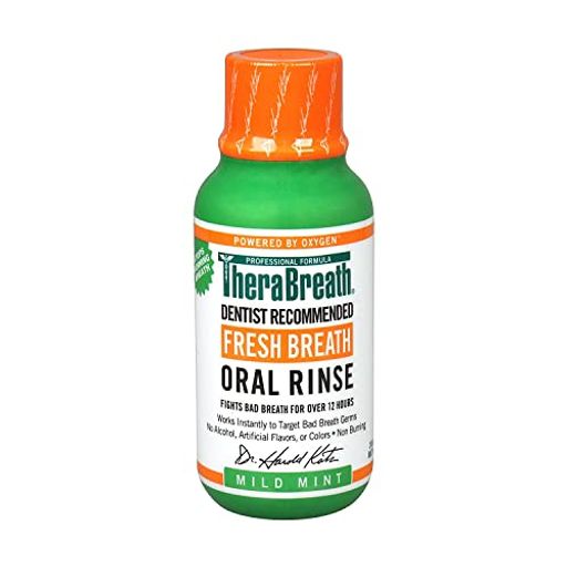 THERABREATH FRESH BREATH ORAL RINSE MILD MINT FLAVOR フレッシュブレスウォッシュリンス、マイルドミント ミニボトル 3 FL OZ (88.7 ML)