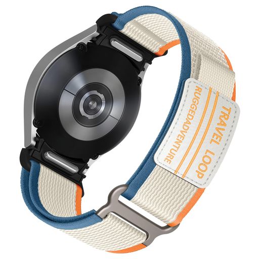 ワンタッチバンドコンパチブルgalaxywatch6classicバンド43mm47mm/4Classic42mm46mm、トレイルループナイロンスポーツ柔らか...