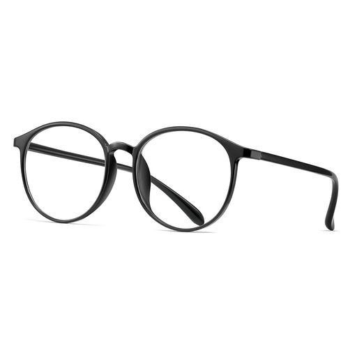 [RIYUMY]ブルーライトカット眼鏡紫外線カット眼鏡度なしおしゃれパソコン用視力保護TR90フレーム丸眼鏡超軽量16gボストン型平光眼鏡メンズレディース中性男女兼用