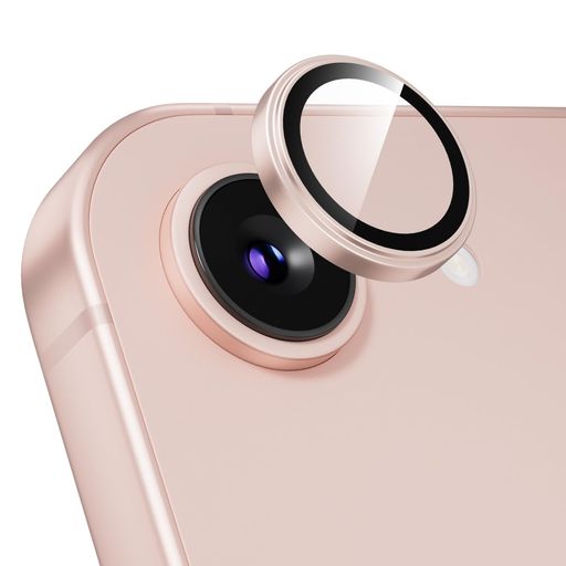 Podick レンズカバー iPhone 17e /16e 用 カメラフィルム 【貼ってる感ゼロ!】 9H強化ガラス アルミ合金 耐衝撃 いphone 17e / 16eカメラ保護 高透過率 キズ防止 露出オーバー防止 気泡ゼロ 指紋防止 …