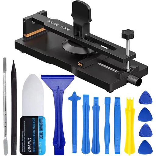 【ご購入前の重要な確認事項】 いつもご利用いただき、誠にありがとうございます。 いつも【vicsystore楽天市場店】をご利用いただき、誠にありがとうございます。 最近、商品の入数・数量・サイズなどのご注文内容に関する間違いが増えております。 お手数ではございますが、ご購入手続きの際には、入数・数量・サイズを今一度ご確認いただけますようお願いいたします。 ご注文から 30分以上経過した場合、入数・数量・サイズ等の間違いによるキャンセルはお受けできません。 ご不明な点がある場合は、必ずご注文前にお問い合わせください。 🚚 ご注文に関するご案内 最短でのお届けをご希望の方へ 日時指定をされない場合、最短での発送手配が可能です。お急ぎの場合は日時指定なしでのご注文をおすすめいたします。 営業所留めについて 営業所留めには対応しておりません。 誤った郵便番号や住所でご注文された場合、発送時に発生した費用や損失はお客様のご負担となりますのでご注意ください。 お支払い方法について コンビニ払い・銀行振込などの前払いの場合は、ご入金確認後に在庫を確保いたします。 そのため、ご入金のタイミングによっては欠品となる場合がございます。 ギフト対応について 誠に申し訳ございませんが、のし・ラッピング・メッセージカード等のギフト対応は行っておりません。 ご購入数量の上限について 当店ではすべての商品に購入上限を設けております。 上限を超える数量をご希望の場合は、ご購入前に必ずお問い合わせください。 キャンセルについて ご注文から 30分を過ぎた場合、お客様都合によるキャンセルはお受けできません。 内容に不安がある場合は、ご注文前に必ずお問い合わせください。 【55mm 強化吸着・安全剥離】55mm 強化吸盤が画面に均一な負荷を分散し、張力調整ネジを回すだけで安全に画面剥離が可能です。画面やデバイスのフレームを傷つけるリスクを低減し、修理の初心者でも安心して操作できます。 【125-160mm 対応・多機種対応】125mm~160mmのさまざまな長さのスマートフォンに対応。画面の分解時間を大幅に短縮し、修理作業の全体効率を向上させます。高分子材料であるフェノール樹脂(電木)を使用しているため、繰り返し使用しても性能が持続します。 【カメラ保護溝・損傷回避】専用カメラレンズ保護溝と耐滑性 SBR ベースを搭載。工具にはカメラを配置する特別領域があり、分解工程中のカメラレンズへの損傷を効果的に防止します。細部まで配慮した設計が特徴です。 【14 種工具セット・作業速度アップ】0.1mm超薄金属スパッジャー、高硬度メタルスクレーパー、耐静電プラスチック工具12種を含む。従来品に比べ作業速度を高め、iPhone、Android、SONY、HUAWEI、LG、Samsung、Panasonicなど幅広い端末の修理に適しています。スマートフォンに修理は欠かせない工具です。