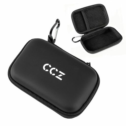 CCZ ZC02 PROイヤホンケース カラビナ付きイヤホンポーチ EVA素材イヤホン ポーチ ...