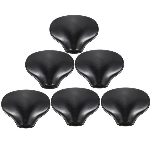 JOINPAYAギター用ペグボタンアコギ交換用6個セットブラックチューニングノブヘッド修理