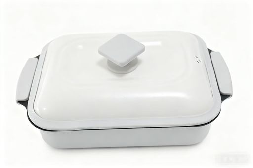 微波炉専用方形鍋フライパンオーブン対応アルミ鋼材蓋付きケーキ目玉焼きスクランブルエッグ調理器具お..