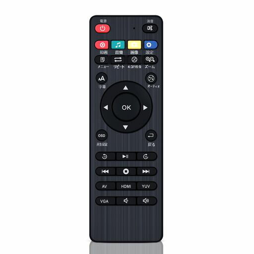 樂天商城 - メディアプレーヤーリモコンforInLightメディアプレーヤーHD-802対応