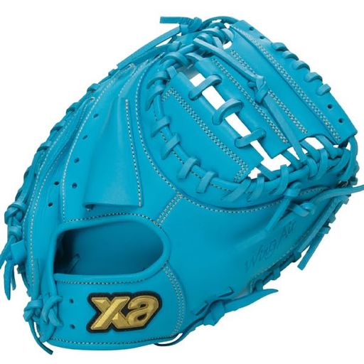Baseball - ザナックス(Xanax)野球軟式ジュニアミットウィングエアー捕手用スカイブルー(40)右投用BJC26MC1W