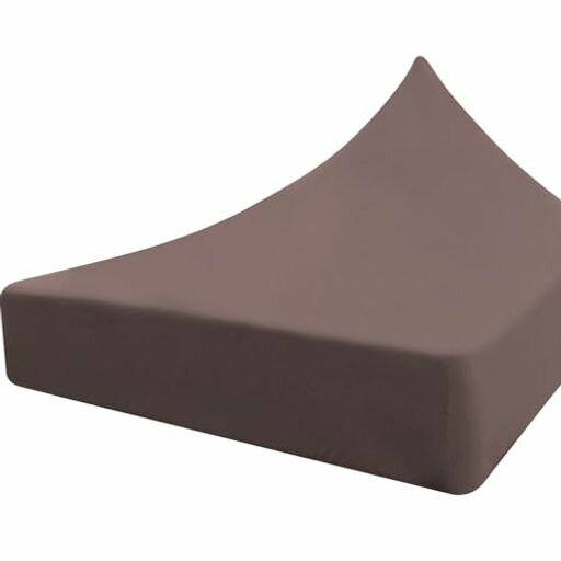 Futon Covers - 【超ソフト・弾力UP】ボックスシーツシングル~セミダブル兼用のびのびぴったりマットレス・敷ふとん兼用ベッドカバーマットレスカバーオールシーズン吸水速乾通気性着脱簡単ブラウン
