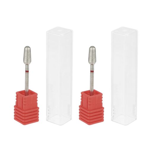 VOCOSTE ネイルドリルビット ネイルマシンビット ネイル工具 甘皮処理 角質除去 研磨 爪磨き 自宅サロン用 ネイルケア用 Fサイズ 2個