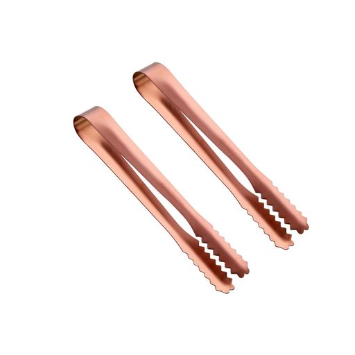 BISDARUN アイストング ステンレス 14.5cm ローズゴールド 2本セット 食器洗い機可能