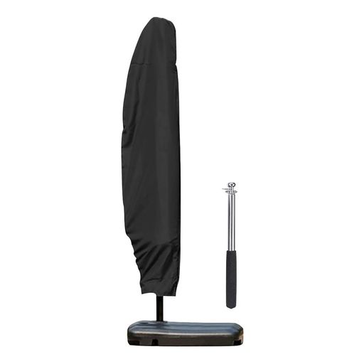 ViCoopZim パラソルカバー ガーデンパラソルカバー 205/265/280cm 伸縮ロッドと収...